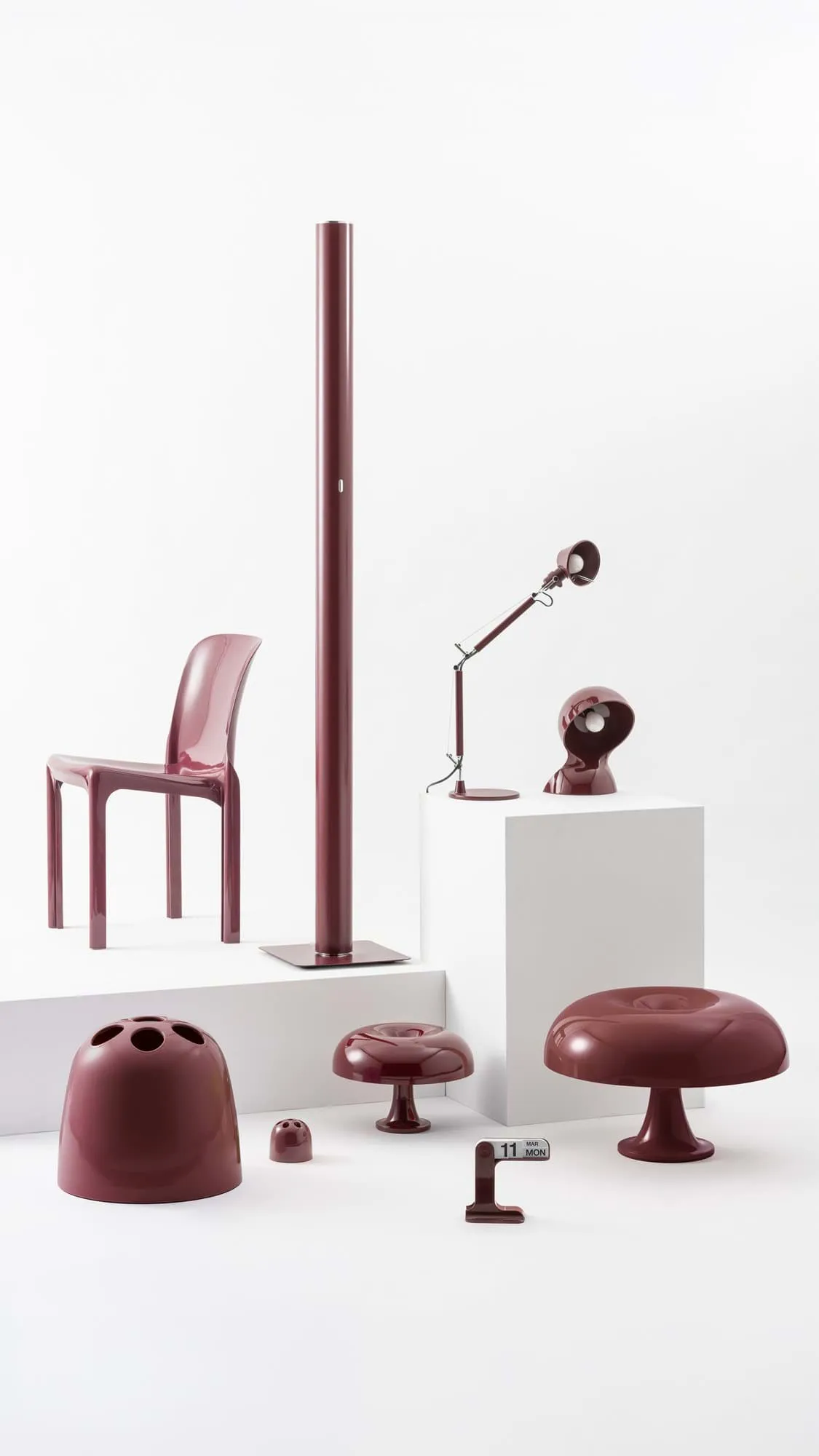 Calendario perpetuo Timor, Ruby red Artemide