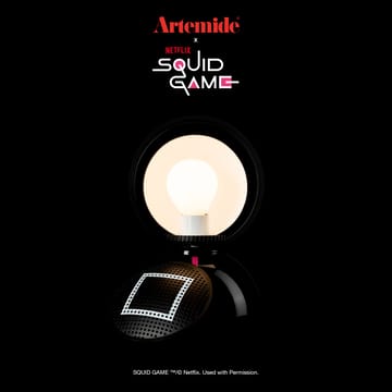 Eclisse x Squid Game lampada da tavolo Edizione Speciale - Guard nero - Artemide