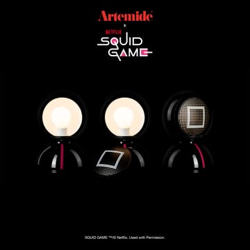 Eclisse x Squid Game lampada da tavolo Edizione Speciale - Guard nero - Artemide