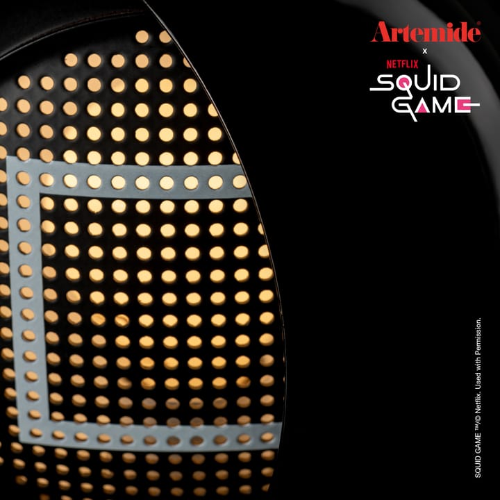 Eclisse x Squid Game lampada da tavolo Edizione Speciale, Guard nero Artemide