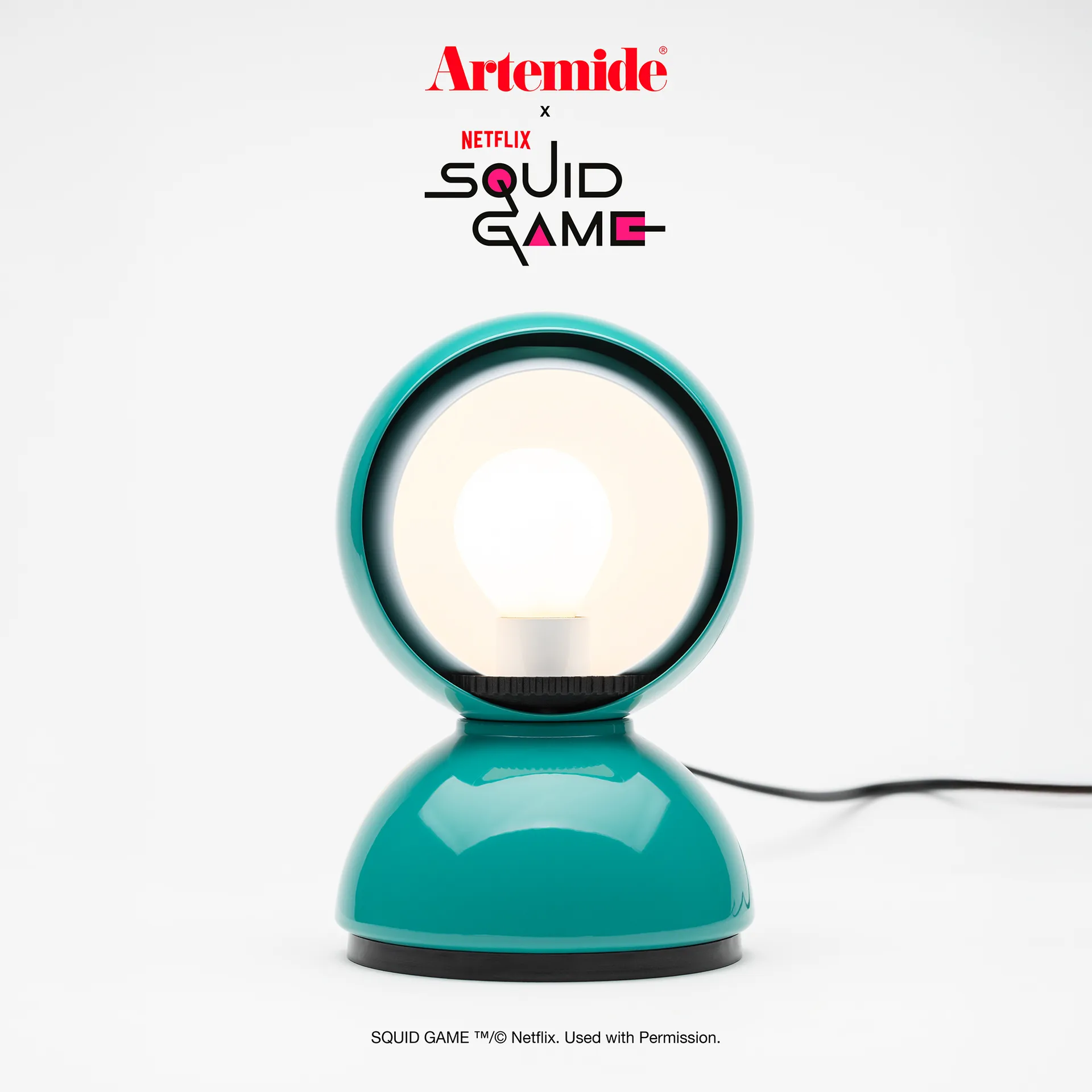 Eclisse x Squid Game lampada da tavolo Edizione Speciale, Player Artemide