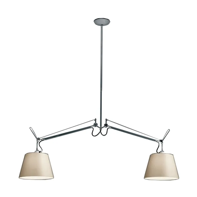 Lampada a sospensione Tolomeo Basculante Ø24cm - Parchment - Artemide