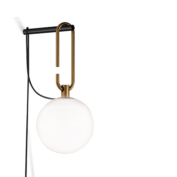 Lampada da parete nh - Black-brass - Artemide