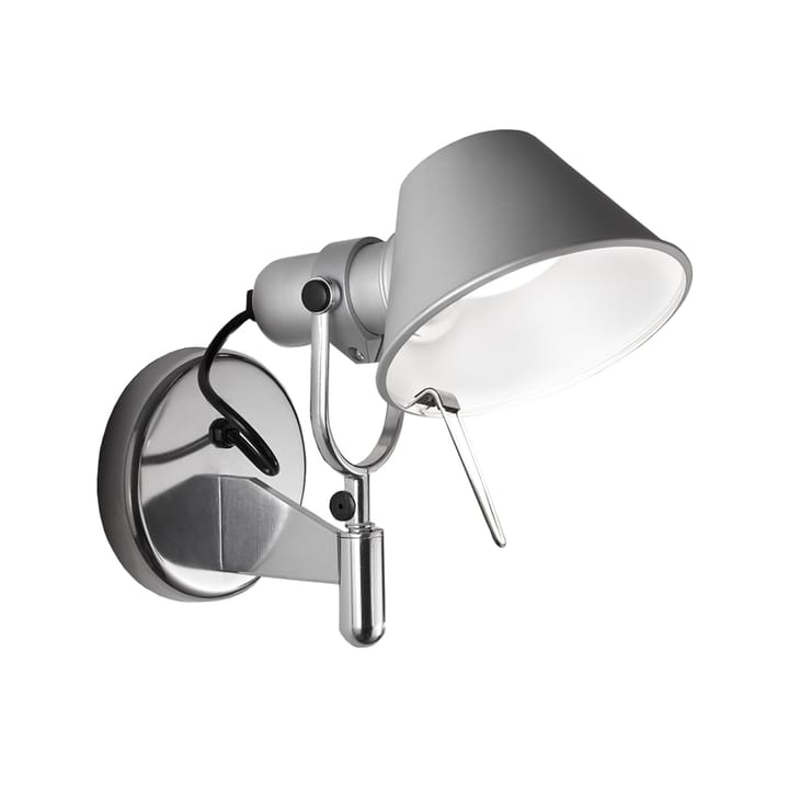 Lampada da parete Tolomeo Faretto - Aluminium (utan på/avknapp) - Artemide