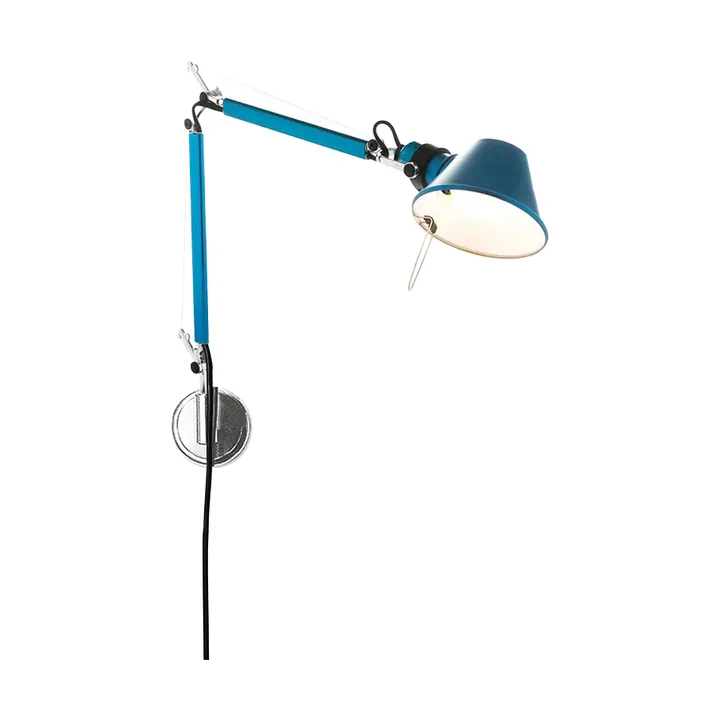 Lampada da pareteTolomeo Micro - Anodized blue - Artemide