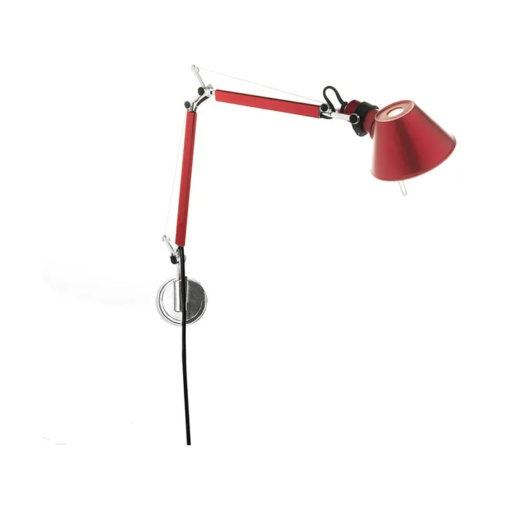 Lampada da pareteTolomeo Micro - Anodized red - Artemide
