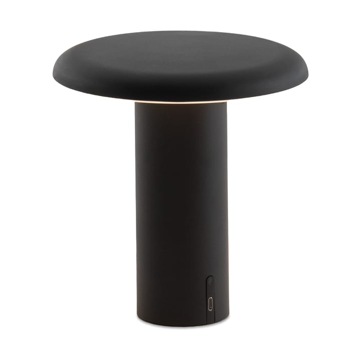Lampada da tavolo portatile Takku 19 cm - Varnished black - Artemide