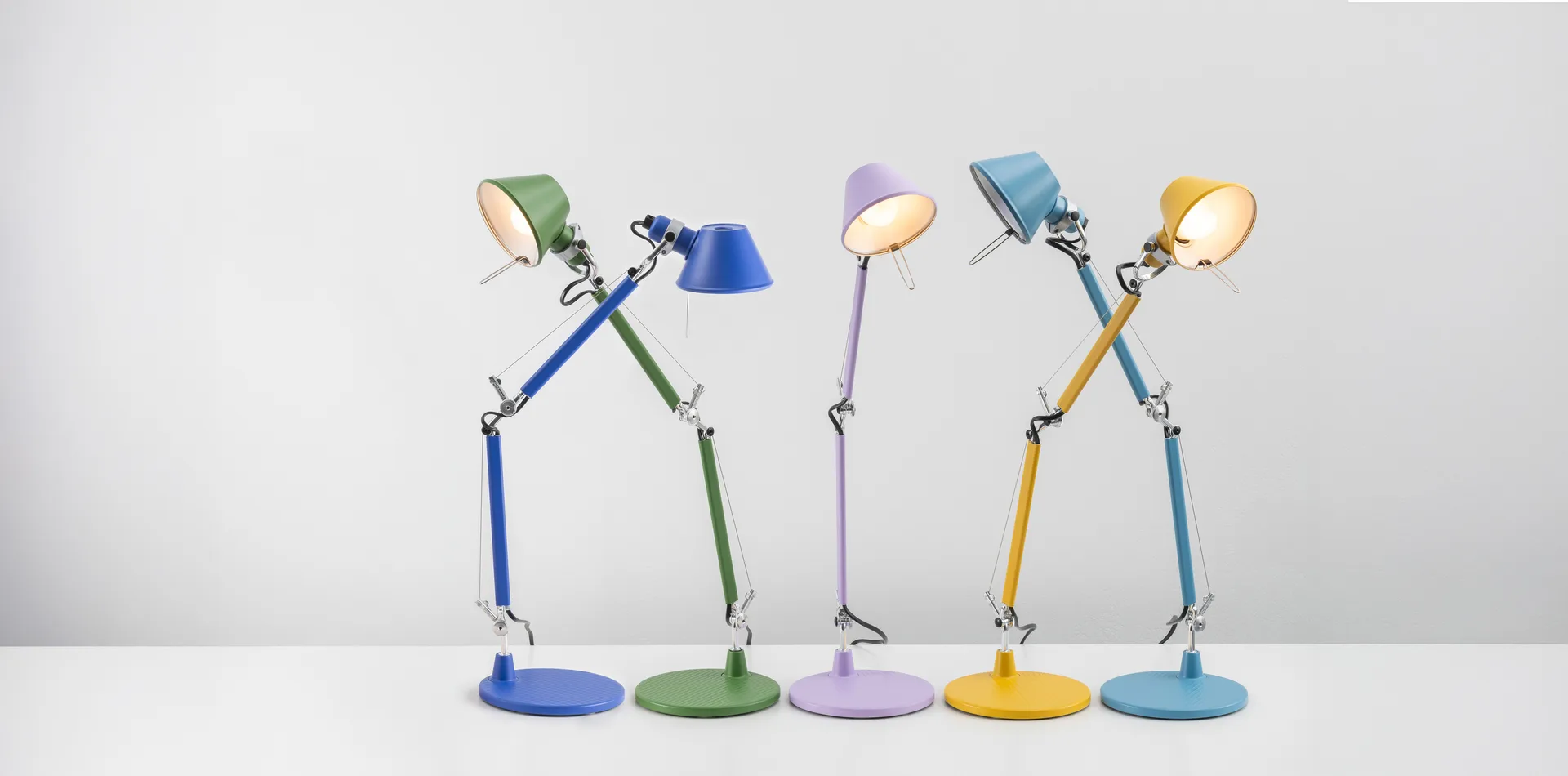 Lampada da tavolo Tolomeo micro, Giallo Artemide