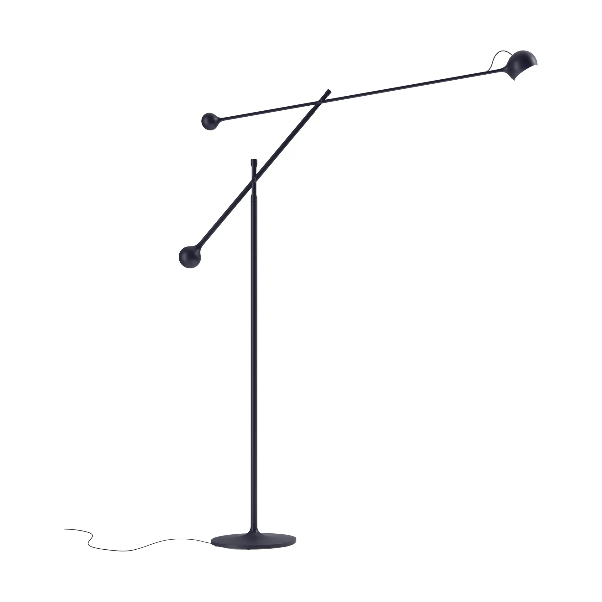 Lampada da terra Ixa, Antracite Artemide