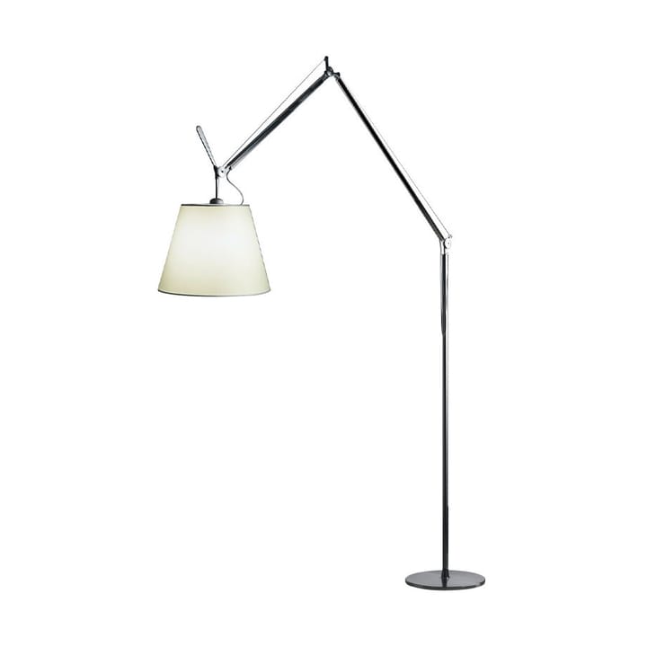 Lampada da terra Tolomeo Mega - Parchment-black Ø42cm - Artemide