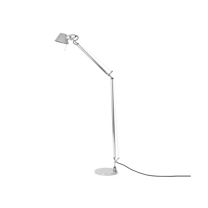 Lampada da terra Tolomeo Reading E27 - Aluminium - Artemide