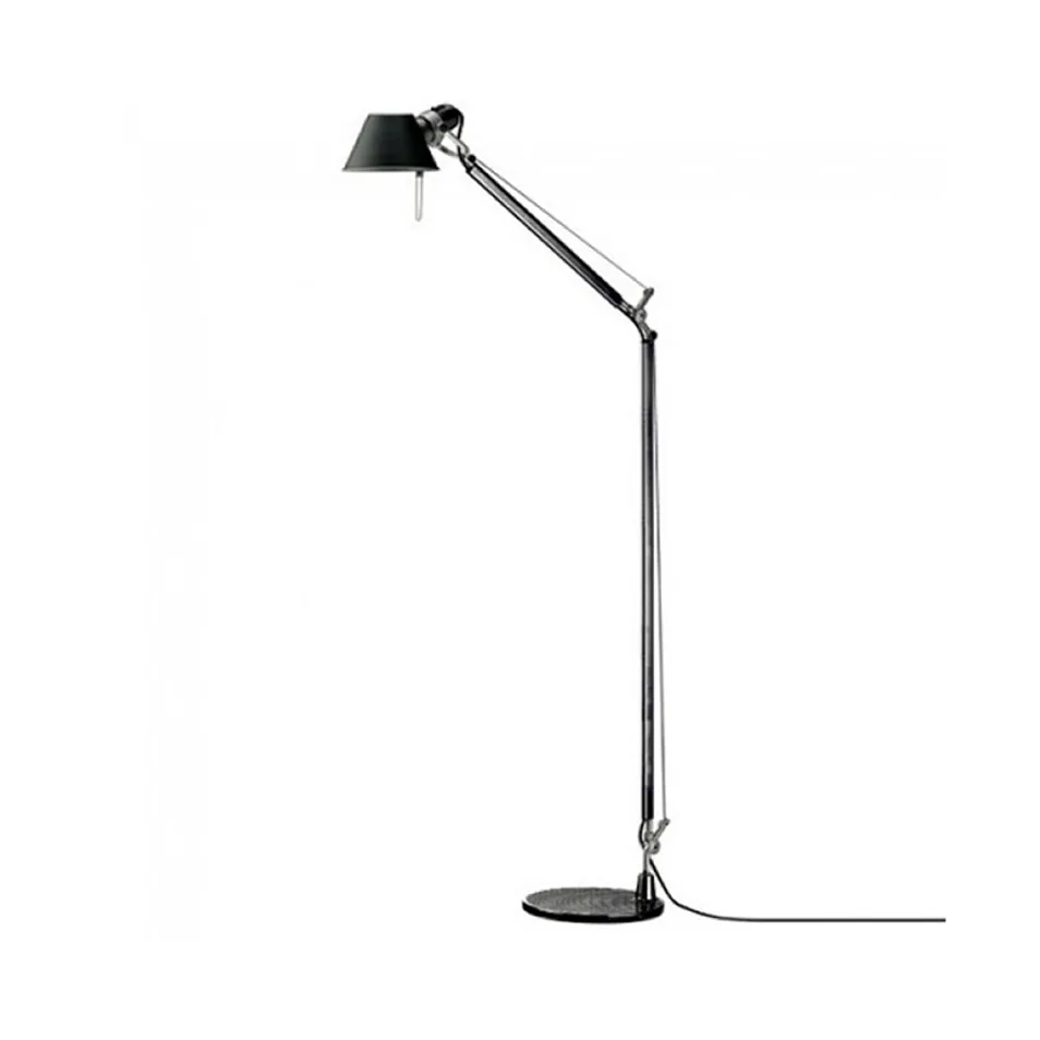 Lampada da terra Tolomeo Reading E27 - Black,  Artemide