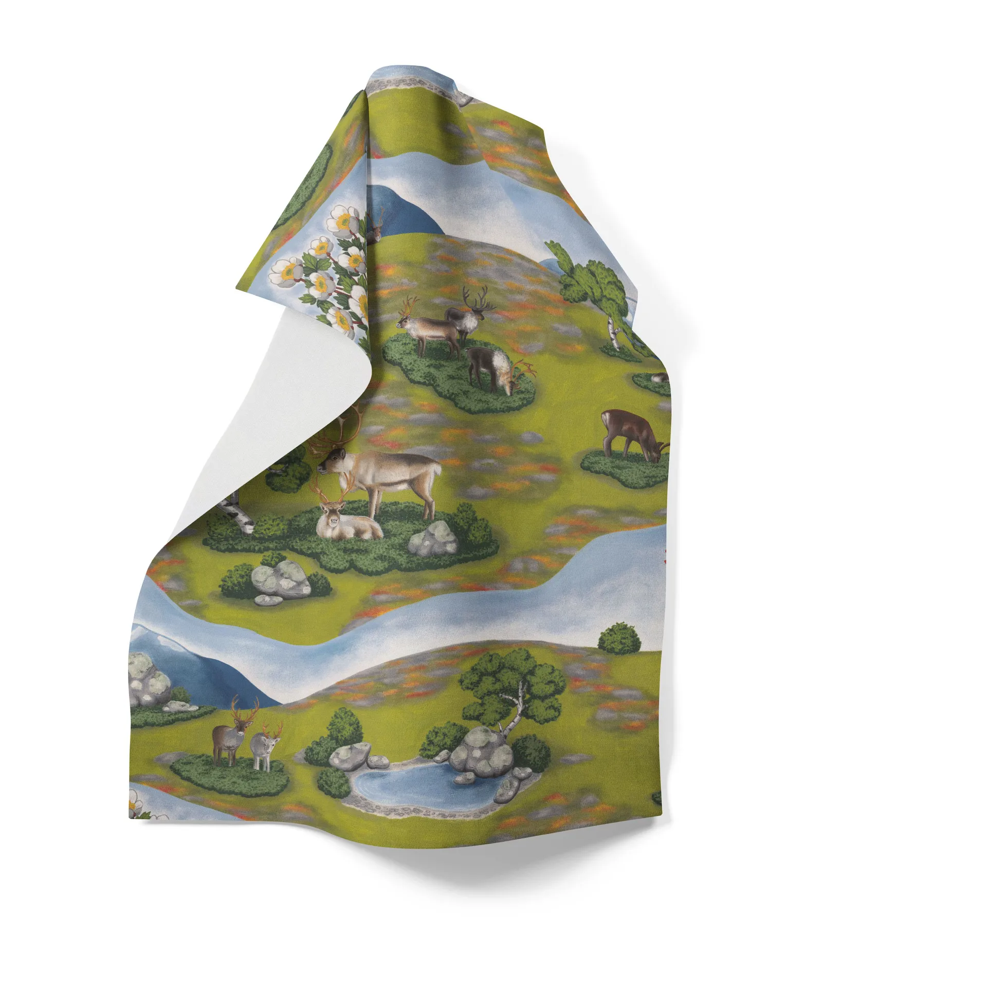 Canovaccio Fjällvandring, 65x85 cm, Verde Arvidssons Textil