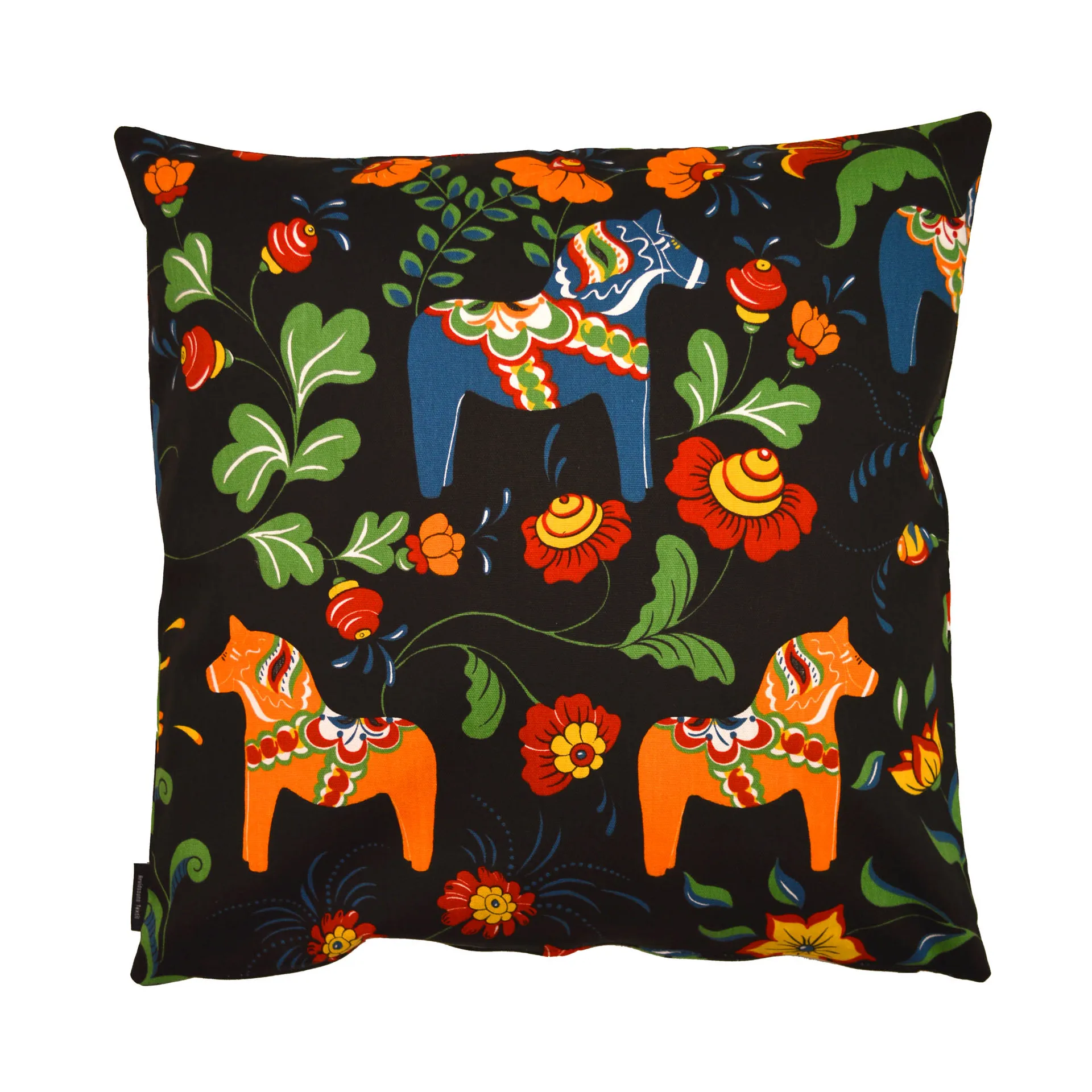 Copricuscino Leksand, nero Arvidssons Textil