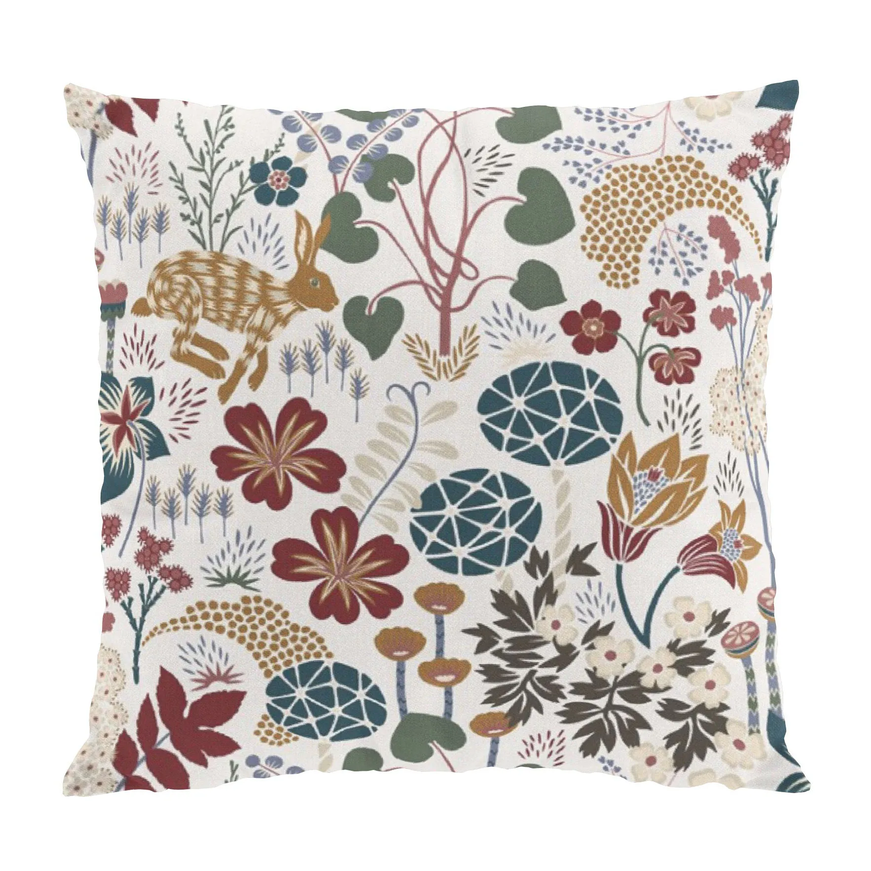 Federa Lyckeflykt, 47x47 cm, Ruggine, marrone Arvidssons Textil