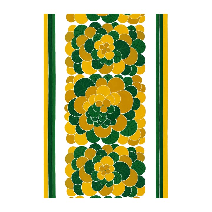 Tela cerata Cirrus - Giallo, verde - Arvidssons Textil