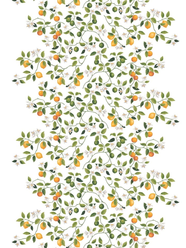 Tela cerata Citrusträdet - Verde-verde - Arvidssons Textil