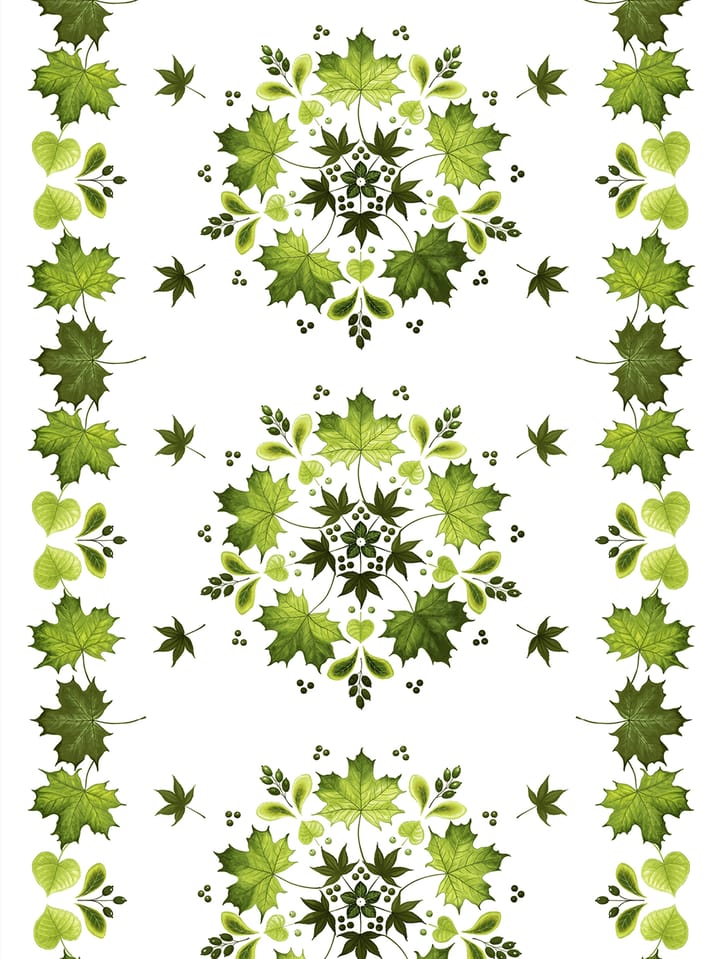 Tela cerata Lövkrans - Verde - Arvidssons Textil