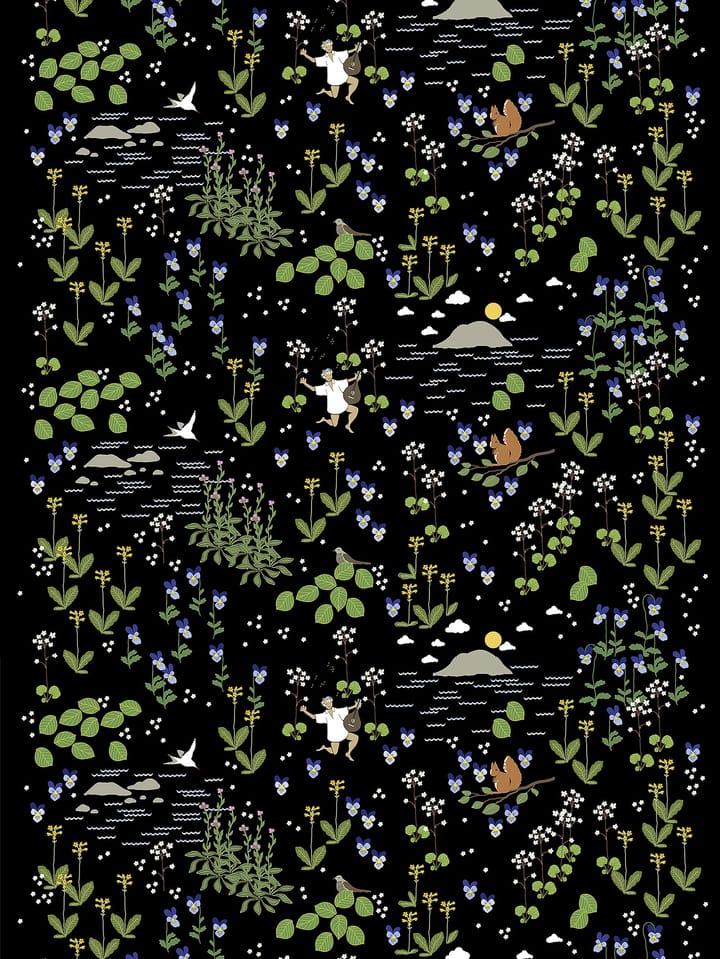 Telo cerato Rönnerdahl - Nero-verde - Arvidssons Textil