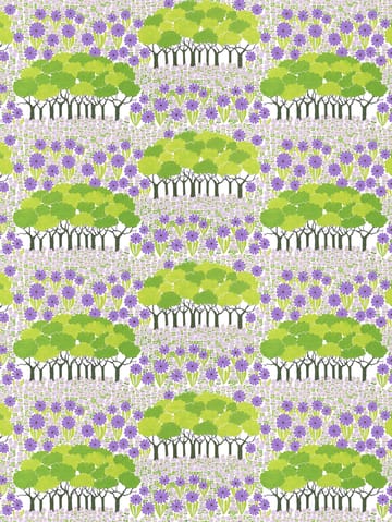 Tessuto Allé  - Verde-viola - Arvidssons Textil