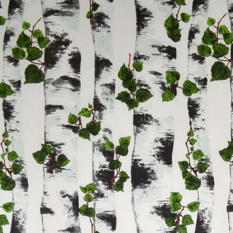 Tessuto Bjork, nero-bianco Arvidssons Textil