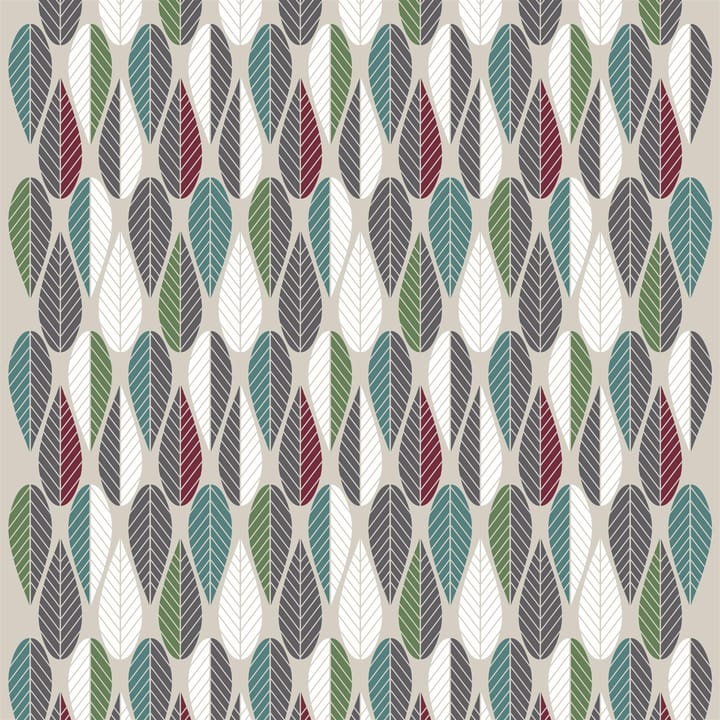 Tessuto Blader - bordeaux - verde - grigio - Arvidssons Textil