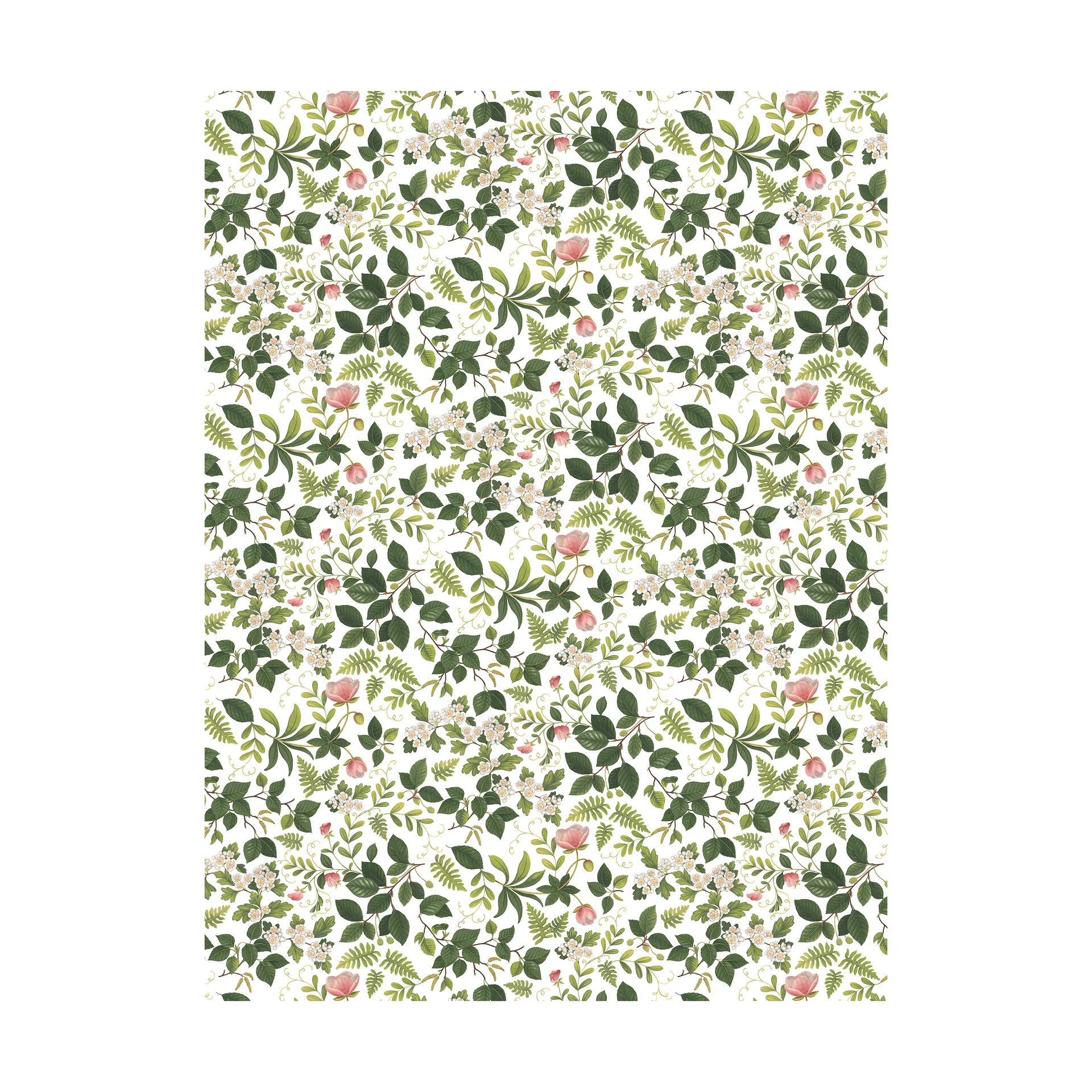 Tessuto Blomsterlund, Verde Arvidssons Textil