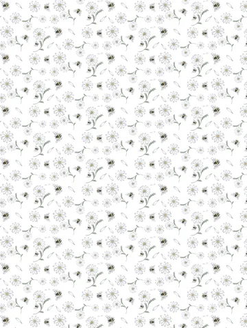 Tessuto Blomstersurr - Beige - Arvidssons Textil