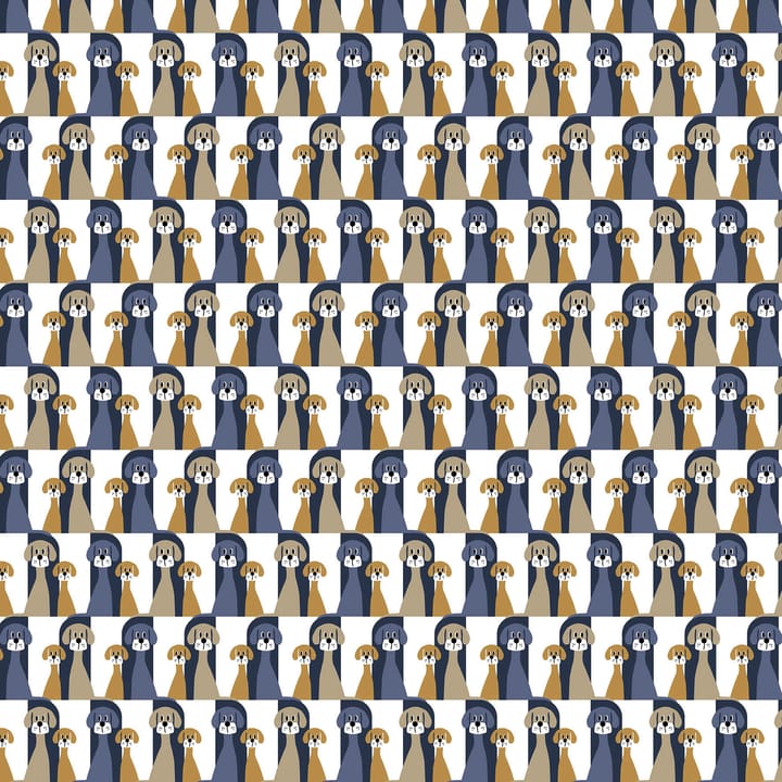 Tessuto Buster, blu-beige Arvidssons Textil