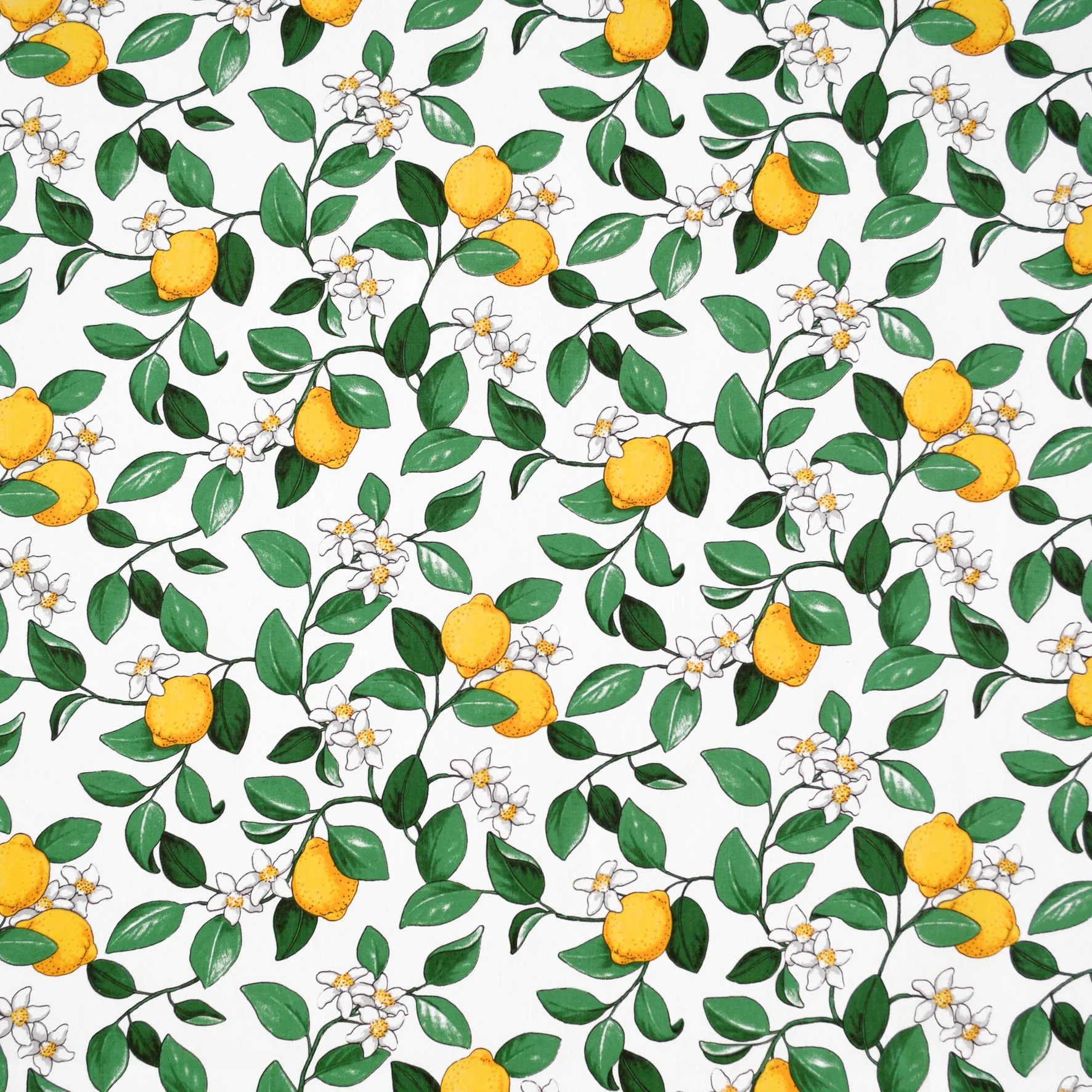 Tessuto Citronlycka , bianco Arvidssons Textil