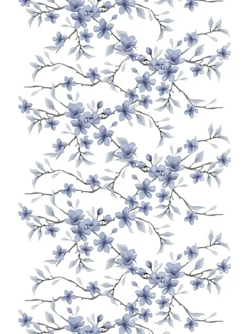 Tessuto Fägring - Blu - Arvidssons Textil