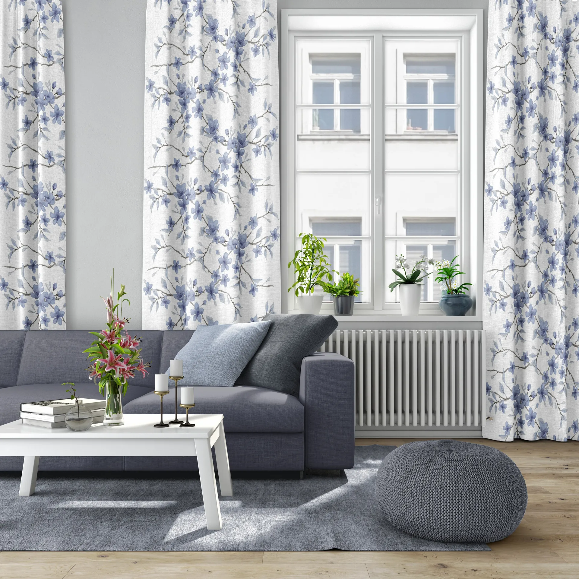 Tessuto Fägring, Blu Arvidssons Textil