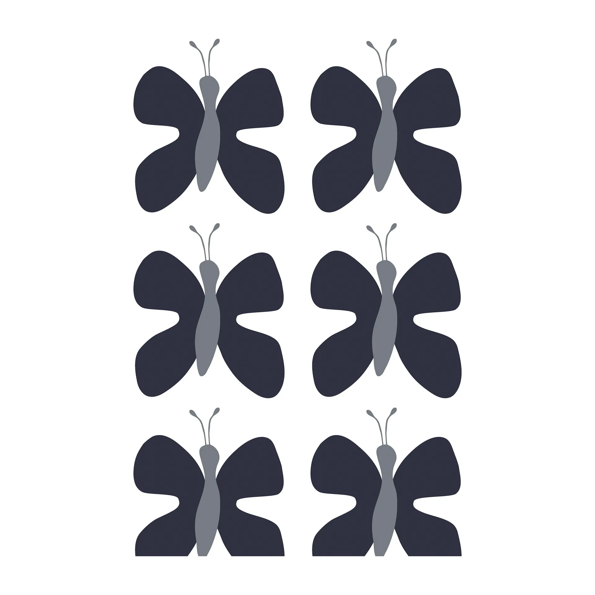 Tessuto Fjäril, Blu Arvidssons Textil