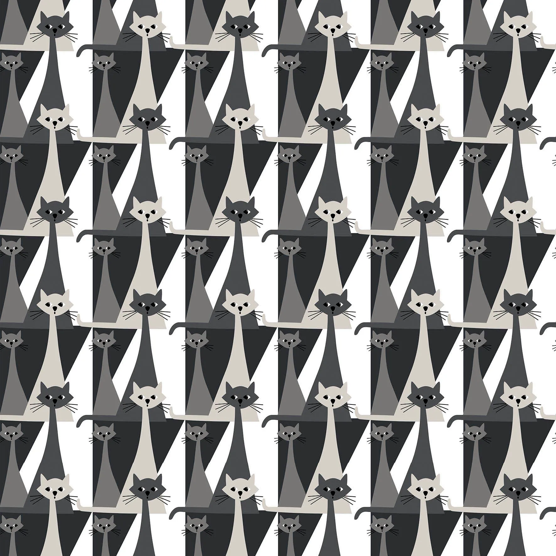 Tessuto Kitty, Grigio Arvidssons Textil