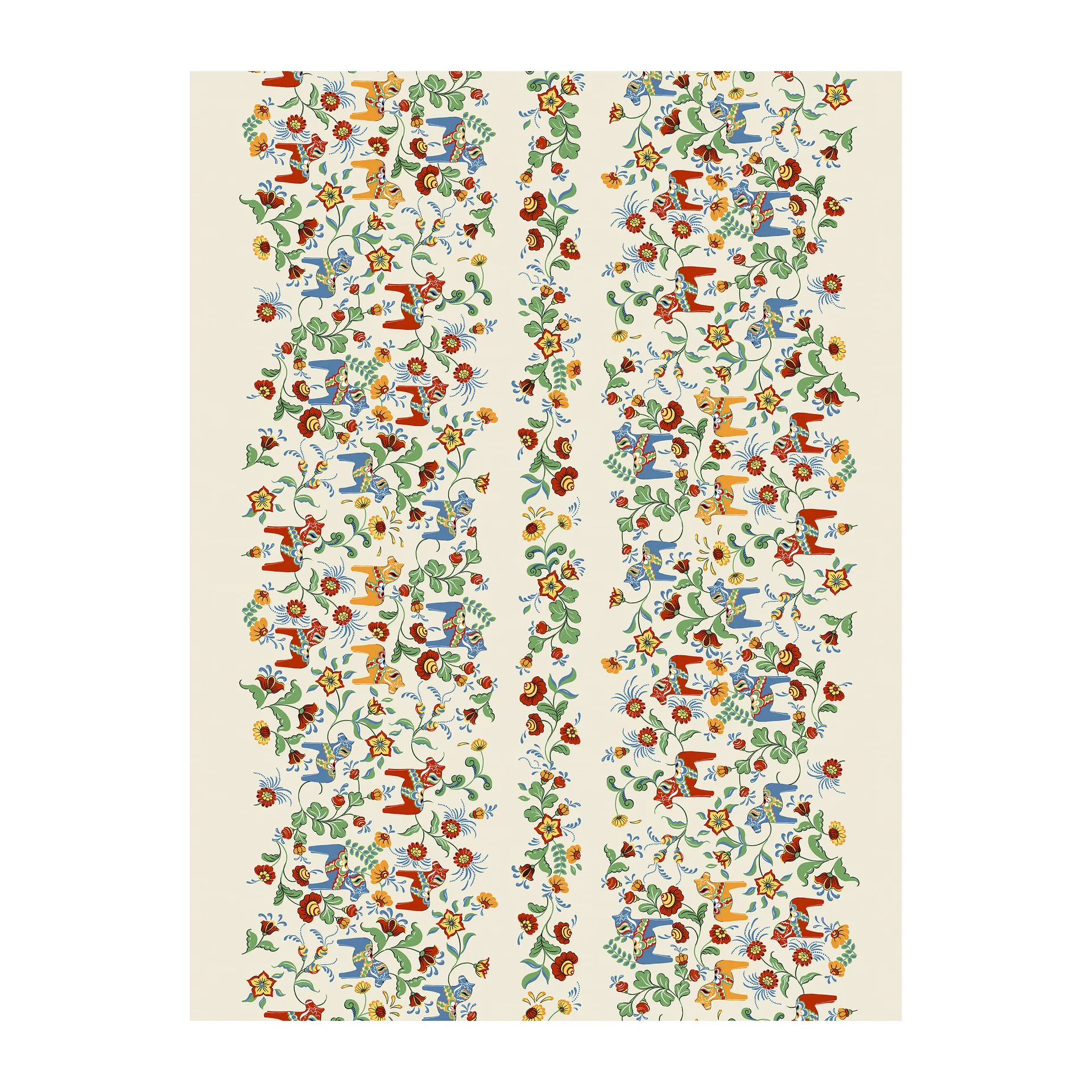 Tessuto Leksand Bård, Beige Arvidssons Textil