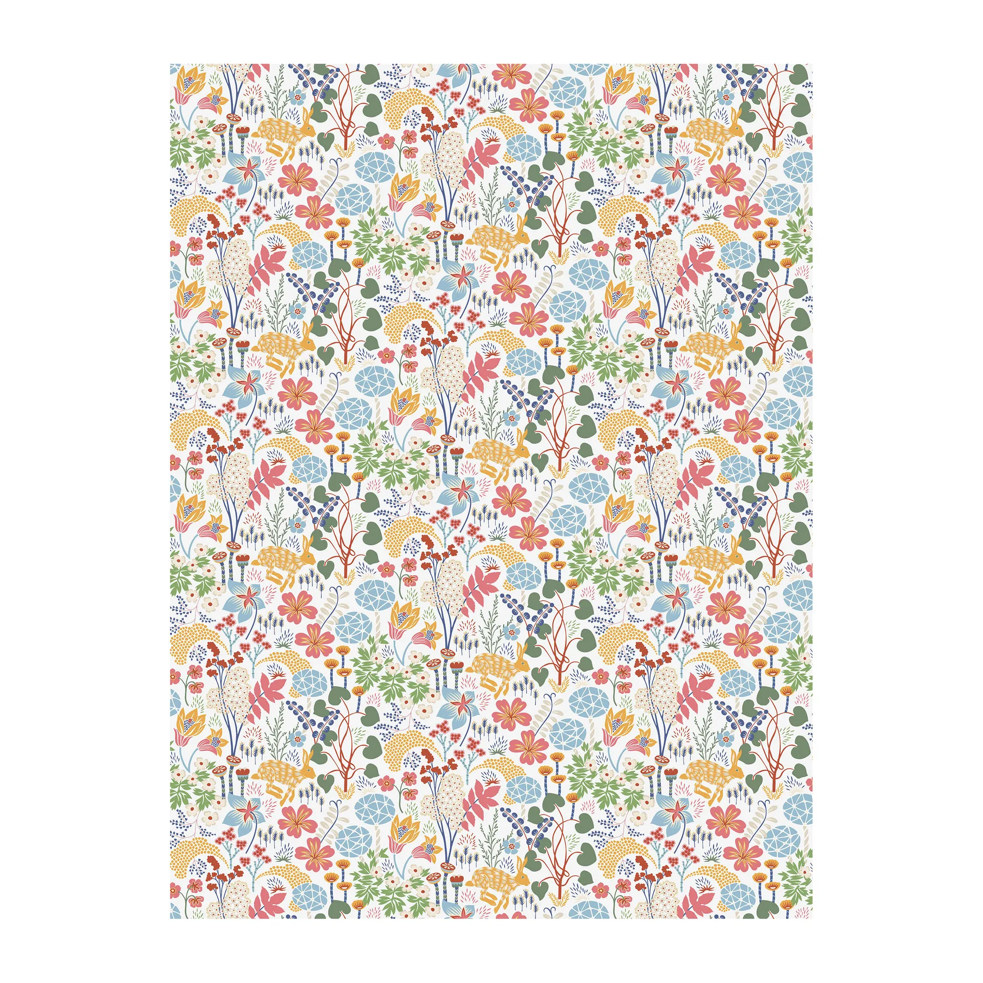 Tessuto Lyckeflykt, Multicolore Arvidssons Textil