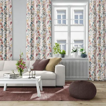 Tessuto Lyckeflykt - Ruggine, marrone - Arvidssons Textil