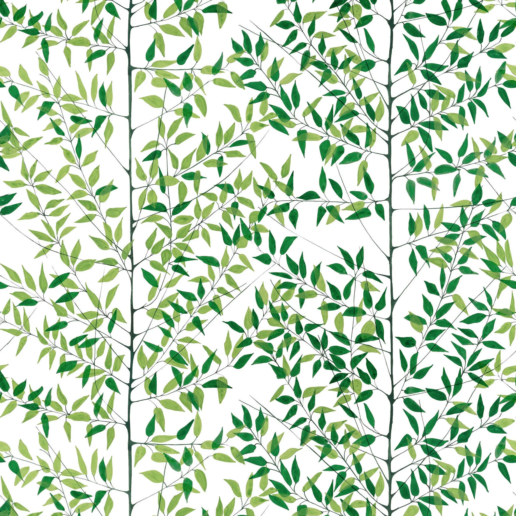 Tessuto När staren kom, verde Arvidssons Textil