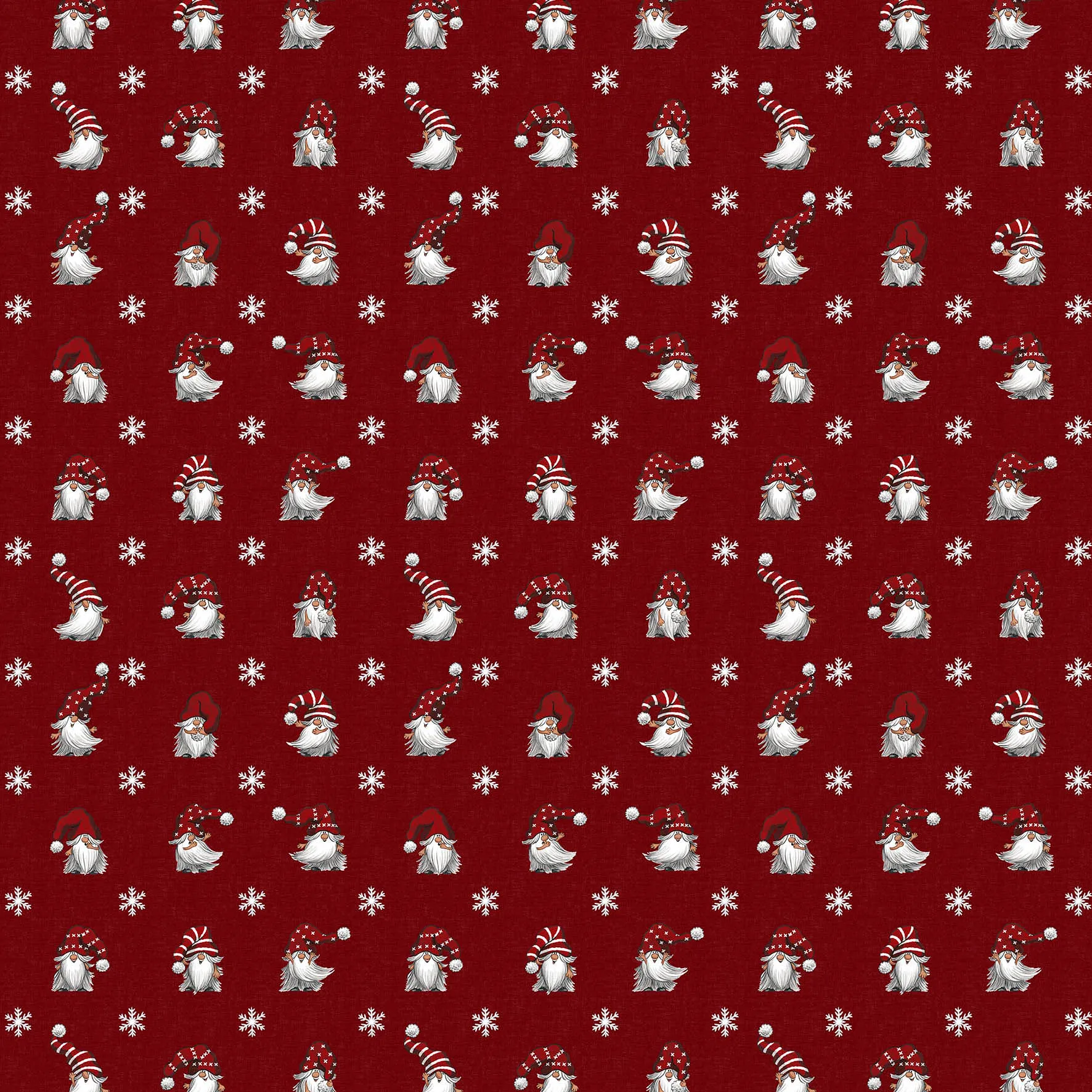 Tessuto natalizio Julian & Co., Rosso Arvidssons Textil