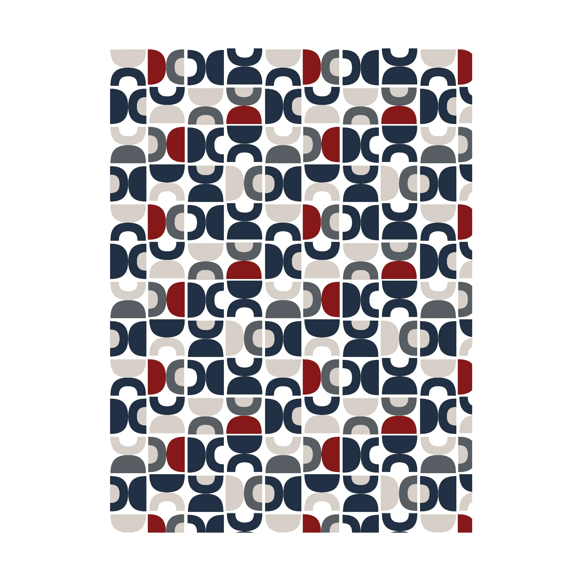 Tessuto Spiraldans, Blu Arvidssons Textil