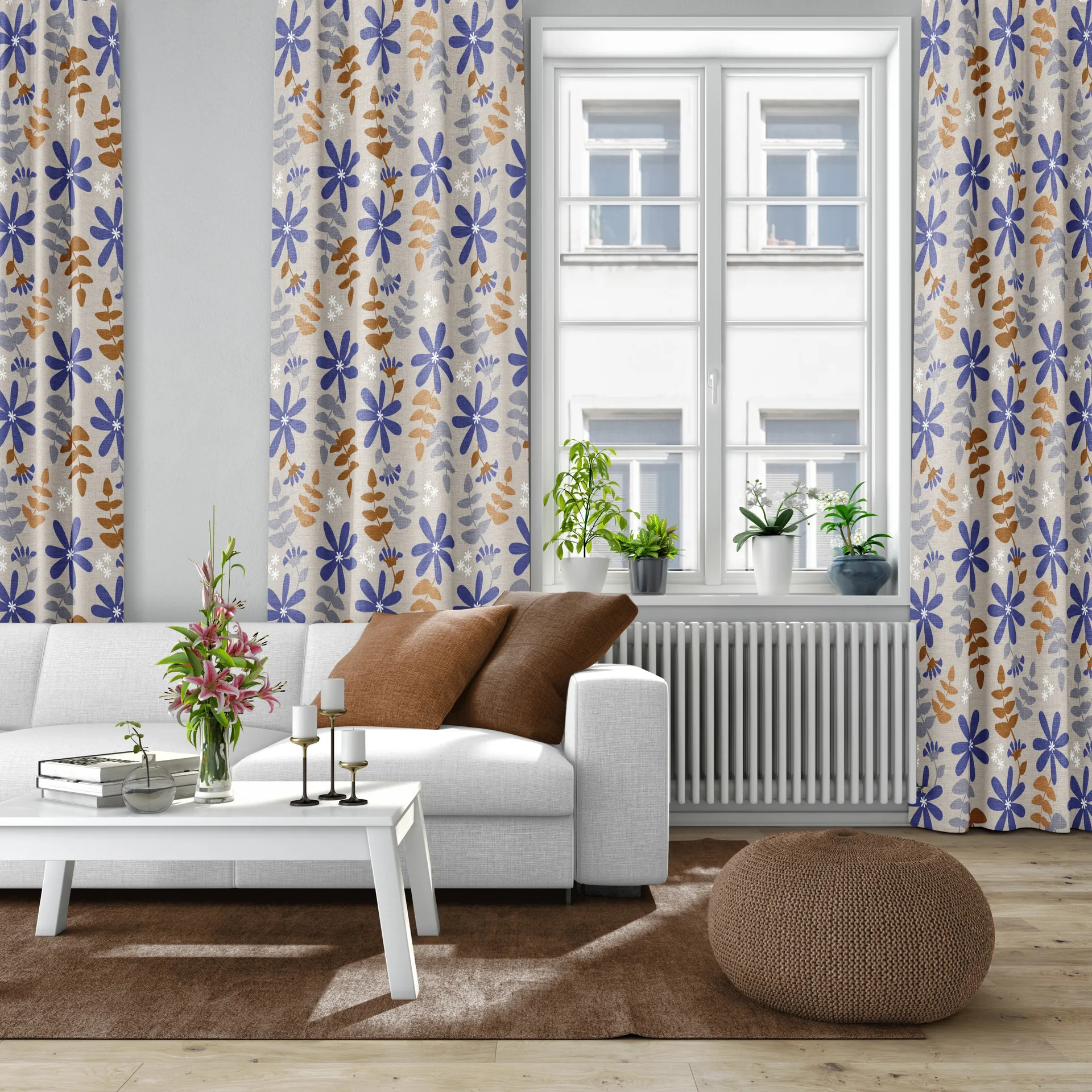 Tessuto Under solen, ruggine Arvidssons Textil