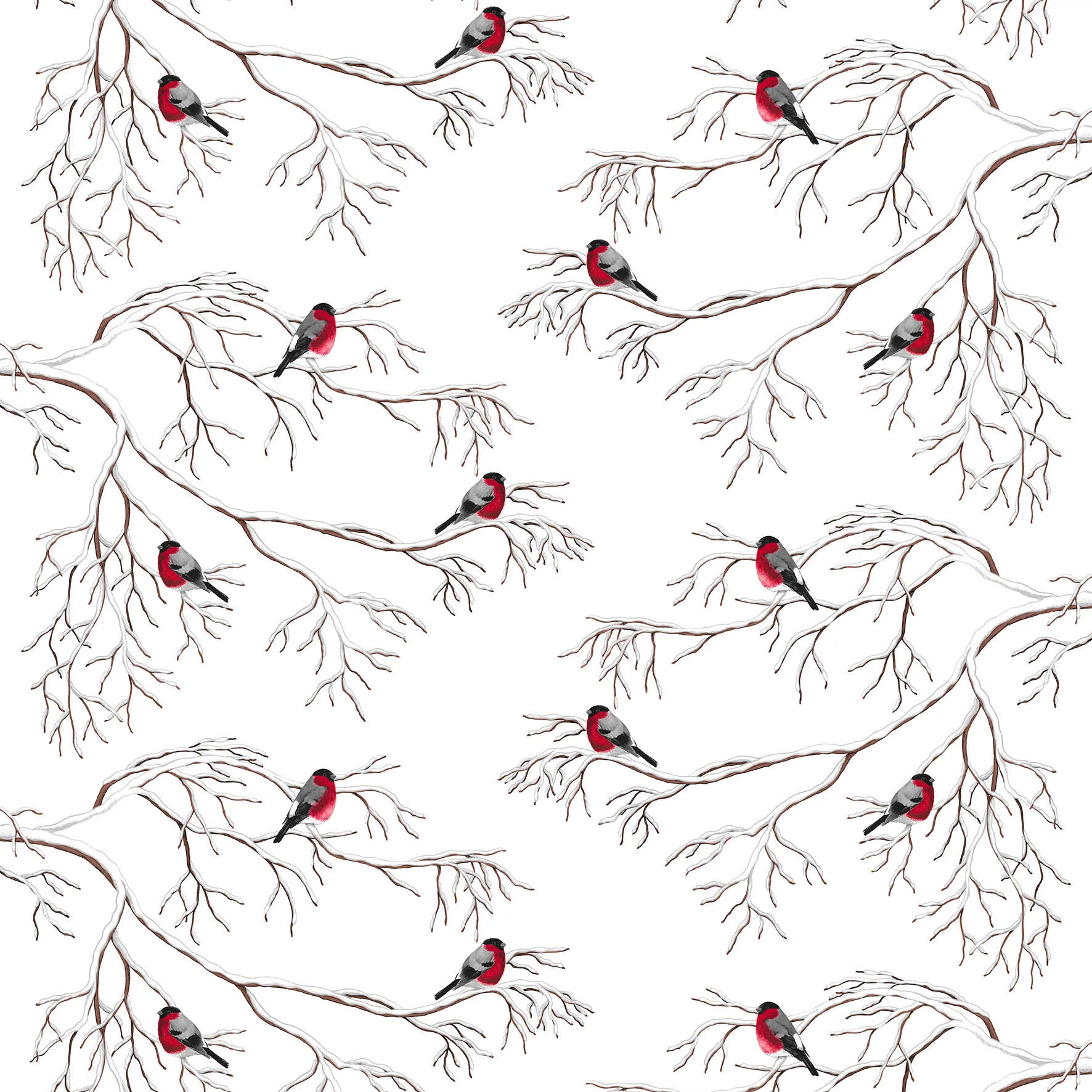 Tessuto Vinterland, Bianco sporco Arvidssons Textil