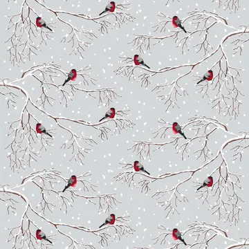 Tessuto Vinterland - Grigio - Arvidssons Textil