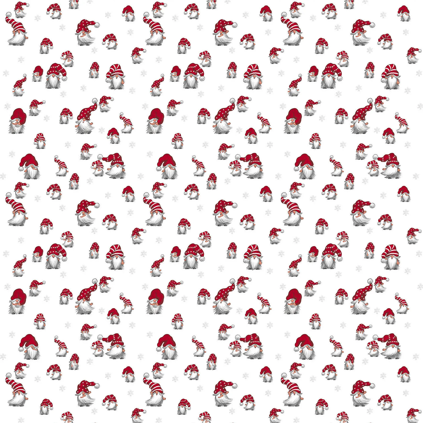 Tovaglia cerata Julian, Bianco sporco, rosso Arvidssons Textil