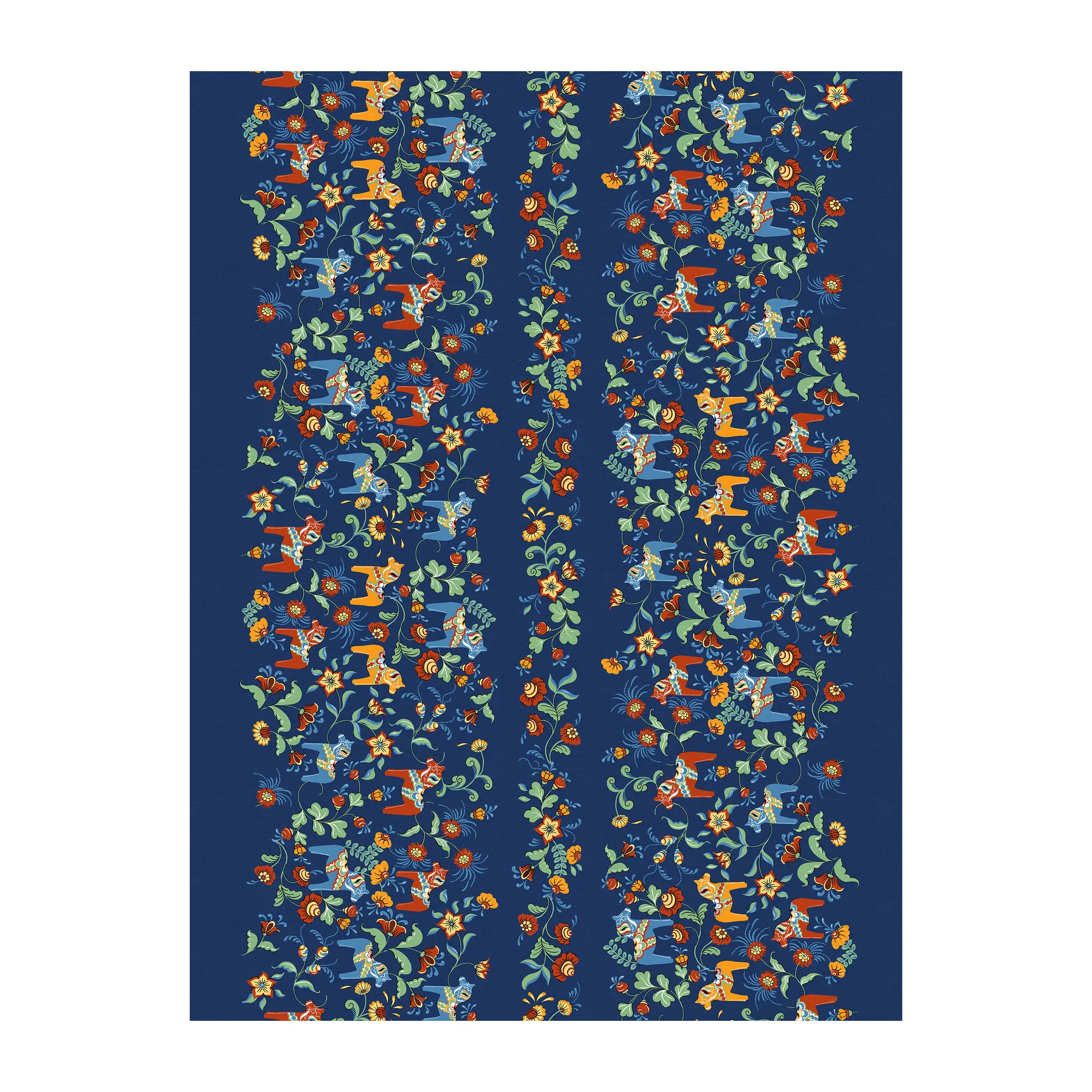 Tovaglia cerata Leksand Bård, Blu Arvidssons Textil