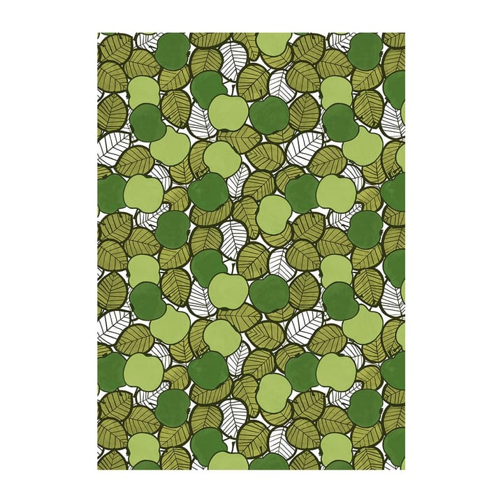 Tovaglia cerata Päppel - Verde - Arvidssons Textil