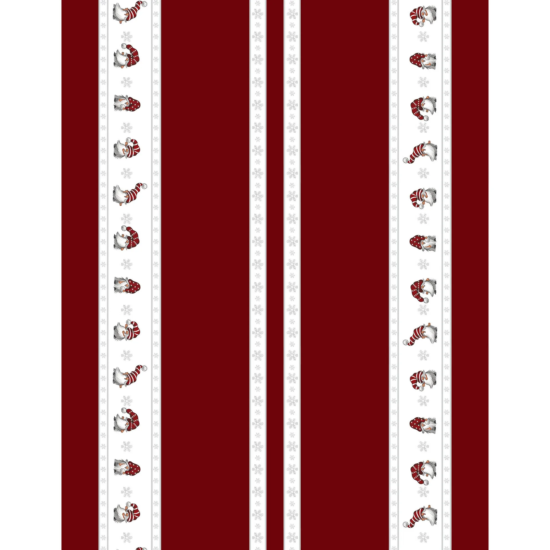 Tovaglia in tessuto con motivo natalizio Julian and Co., Rosso Arvidssons Textil