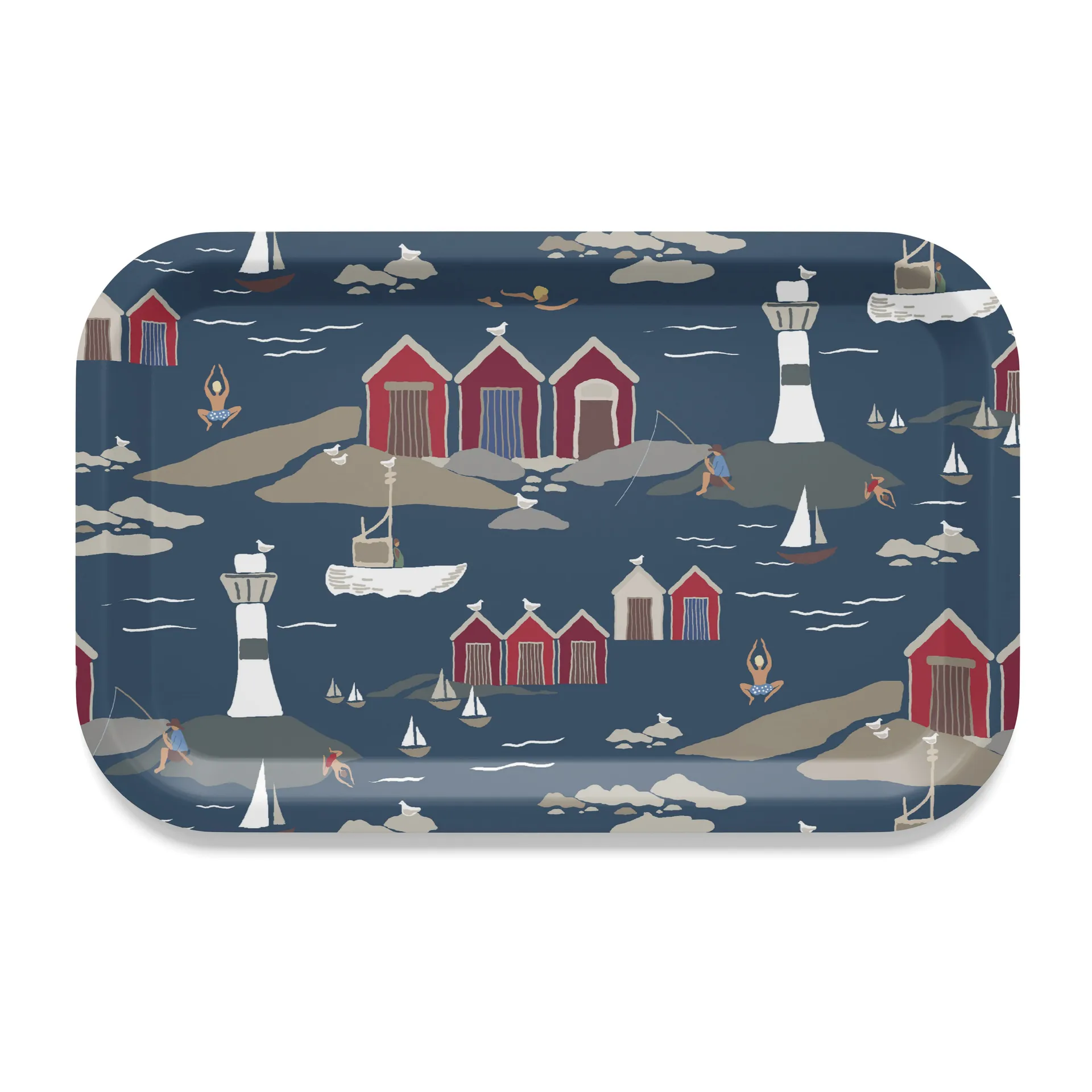 Vassoio Kust, 20x27 cm, Blu Arvidssons Textil