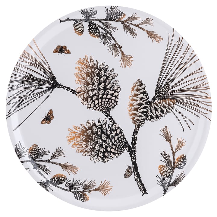 Vassoio Pine Cone Ø 38 cm - Cotton white - Åry Home