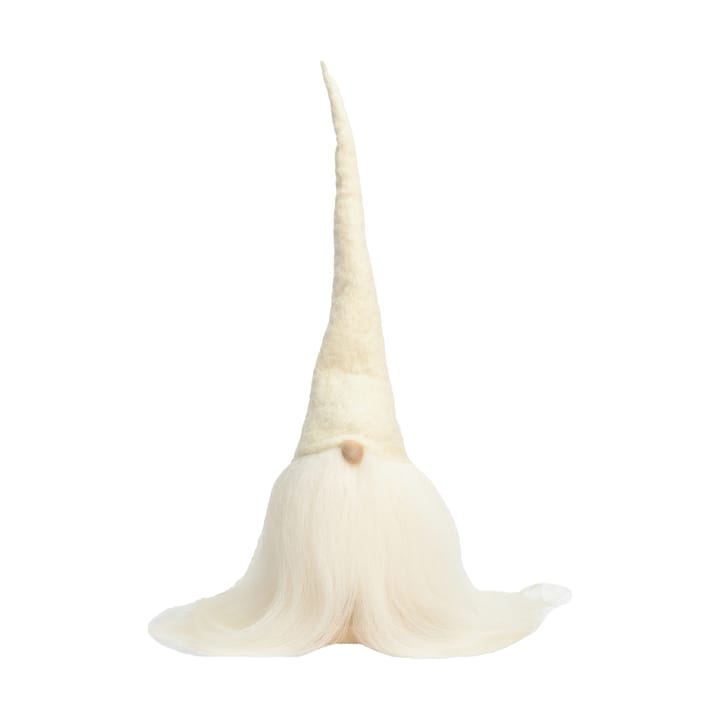 Gnomo barbuto, Bianco/bianco, grande Åsas tomtebod